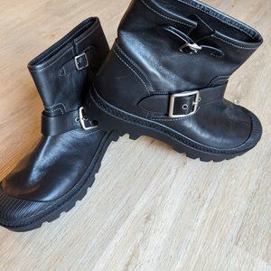Coach buckled boots